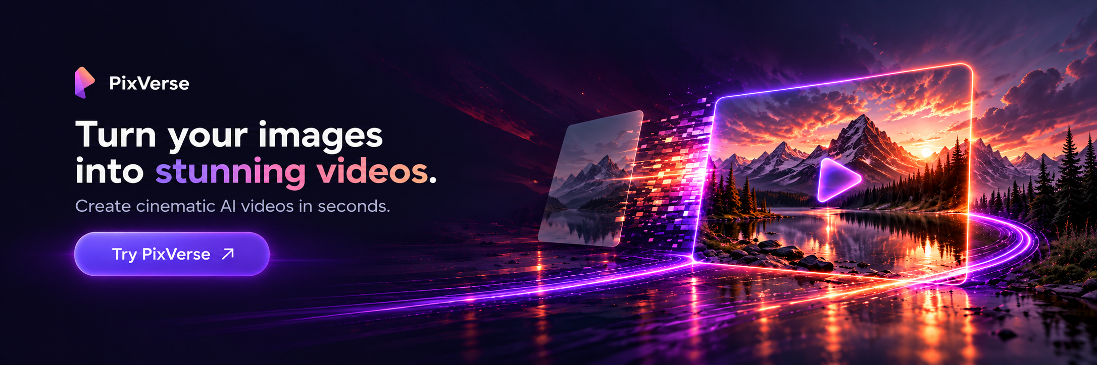 PixVerse promotional banner